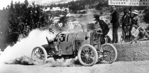 1910 Monte Ventoso - Giosuè Giuppone su Lion-Peugeot