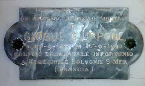 Loculo di Giosuè Giuppone